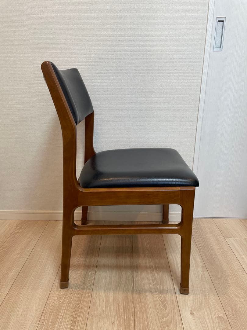 カリモク60 ｜アームレスダイニングチェア ブラック｜正規品