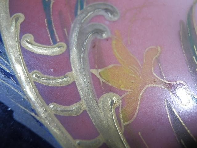 アビランドGDA　蒔絵金彩　ハンドペイント　1900年　21.5cm