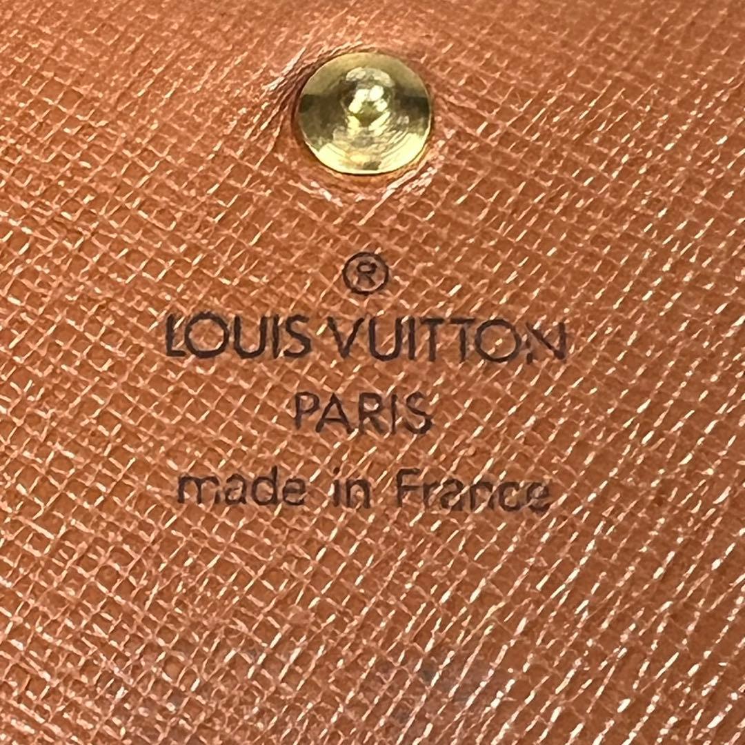 LOUIS VUITTON モノグラム ポルトモネビエトレゾール 財布