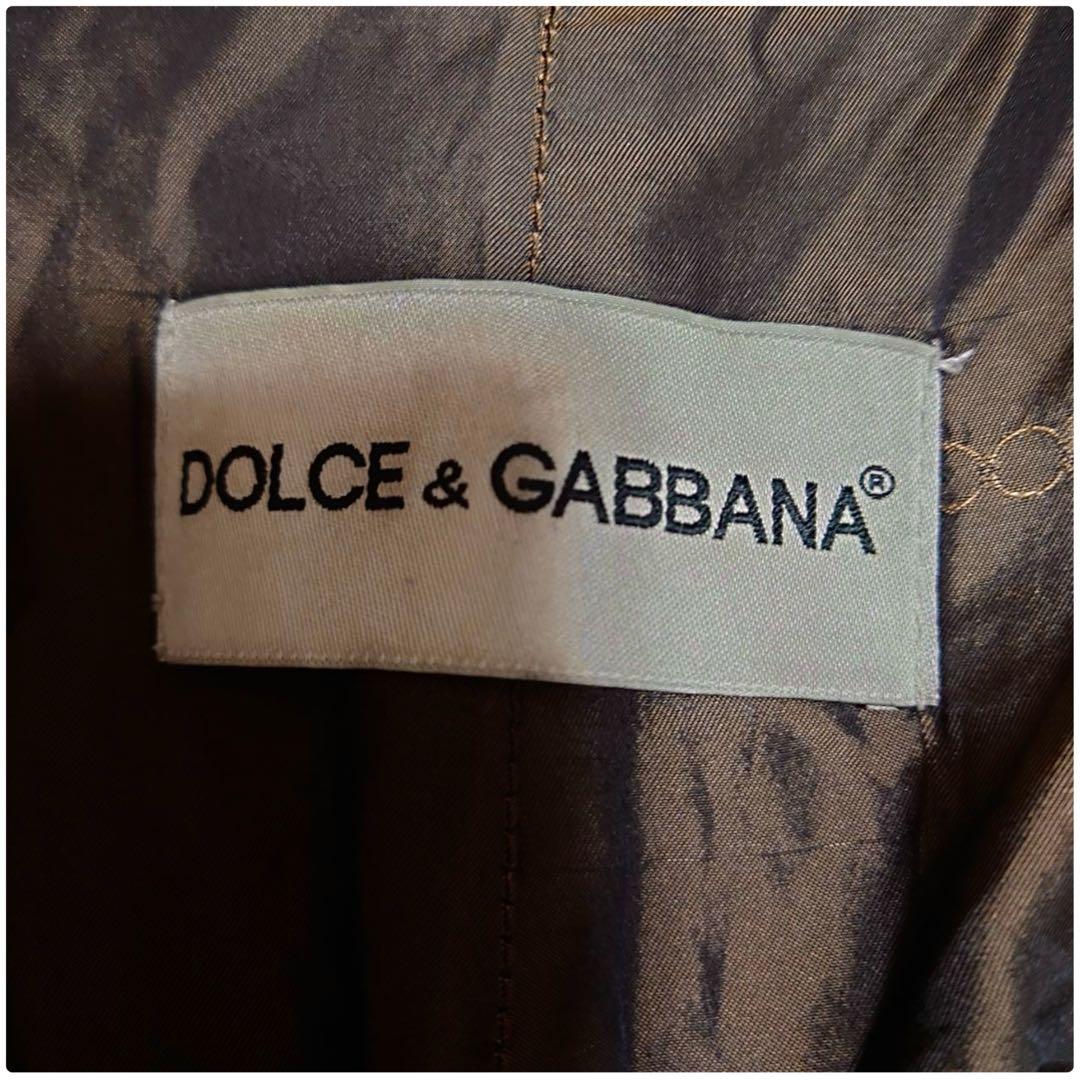 【本日最終超大特価‼︎】90S ドルチェ&ガッバーナ ハラコレザーチェスターコート