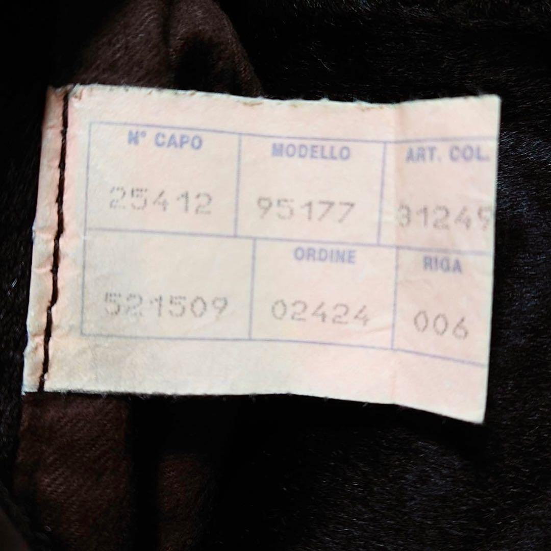 【本日最終超大特価‼︎】90S ドルチェ&ガッバーナ ハラコレザーチェスターコート