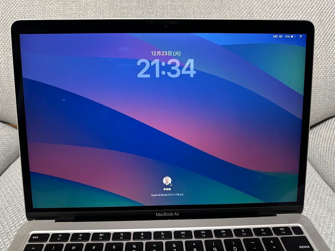 MacBook Air M1 13インチ US配列16GB 512GB 95%