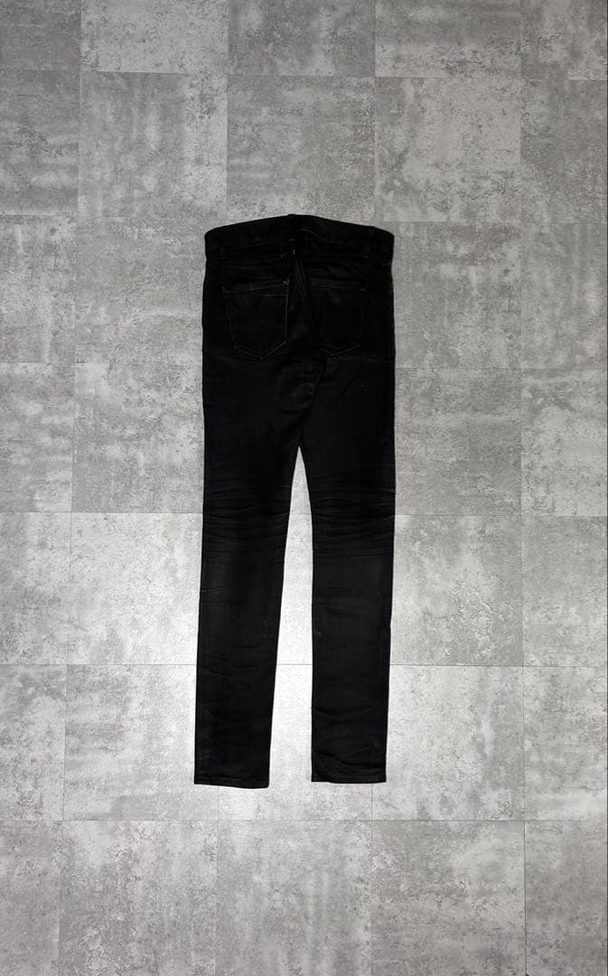 Saint Laurent 2016 ブラック　スキニーデニム　ジーンズ　W28