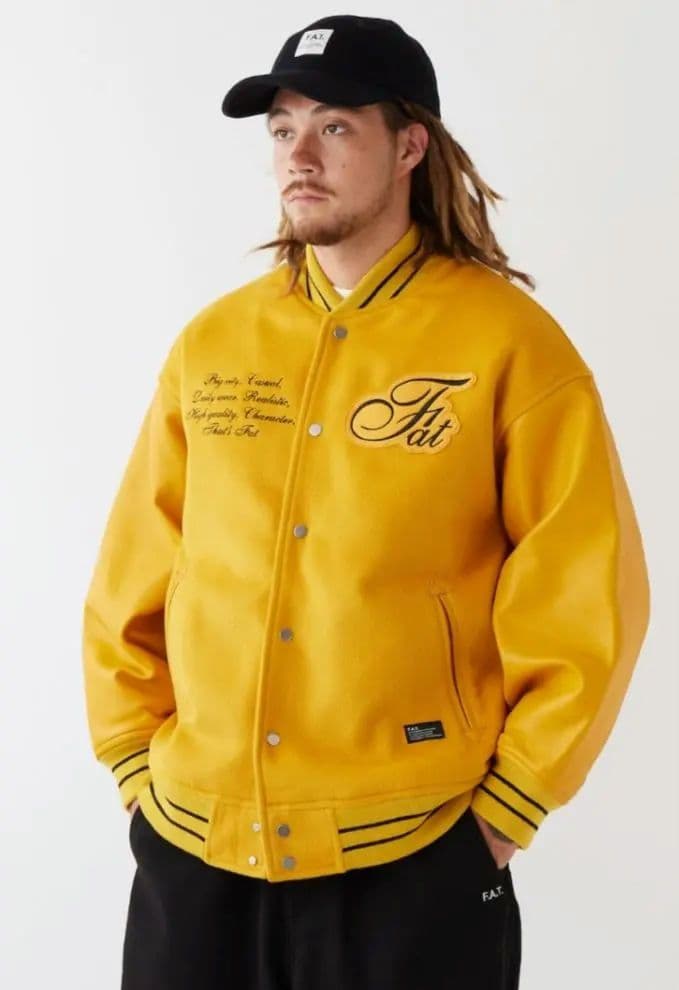 未使用に近い極美品FAT2024AWスタジャンJUMBO(XXL)定価6.6万円