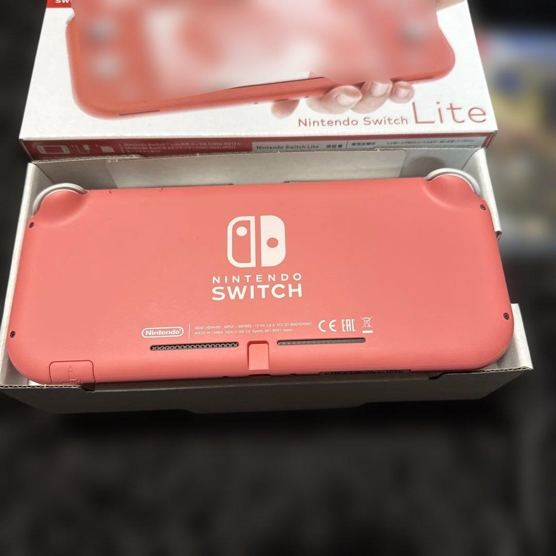 Hizuki様専用】Switch Lite 本体 ピンク ソフト ケース付きの通販はau