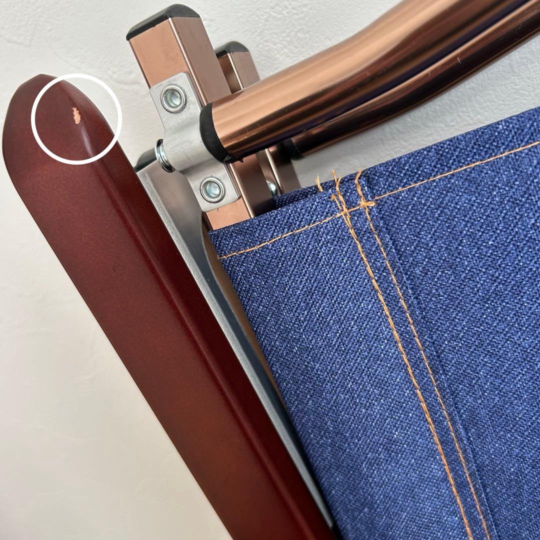 【新品】【廃盤】Coleman フォールディングチェア デニム 2脚 セット