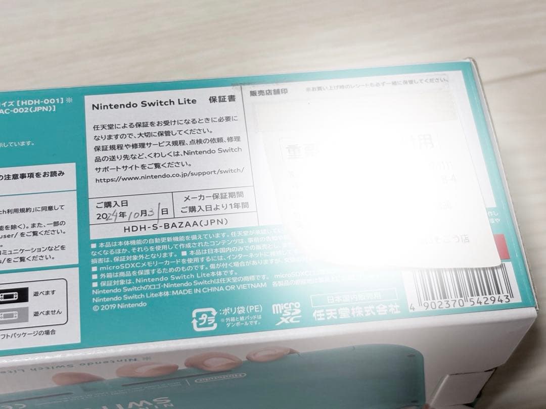 Nintendo switch lite ニンテンドースイッチライト