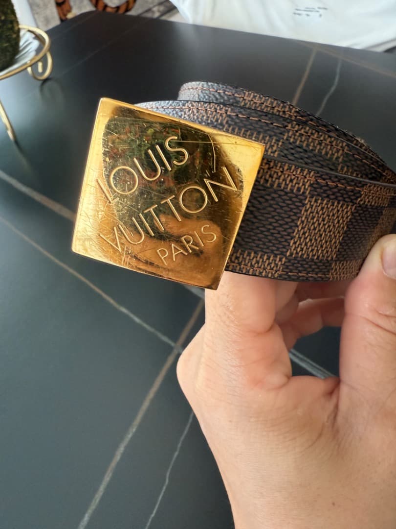 トナ 　Louis Vuitton ダミエ ベルト 90/36