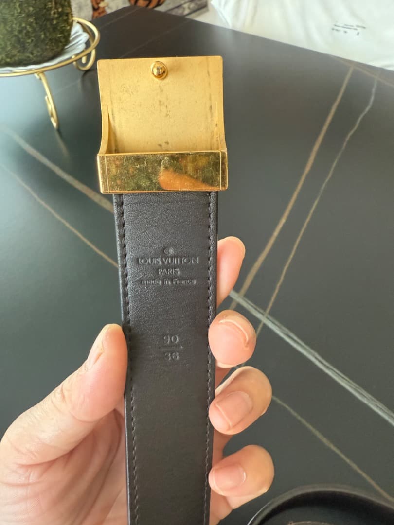 トナ 　Louis Vuitton ダミエ ベルト 90/36