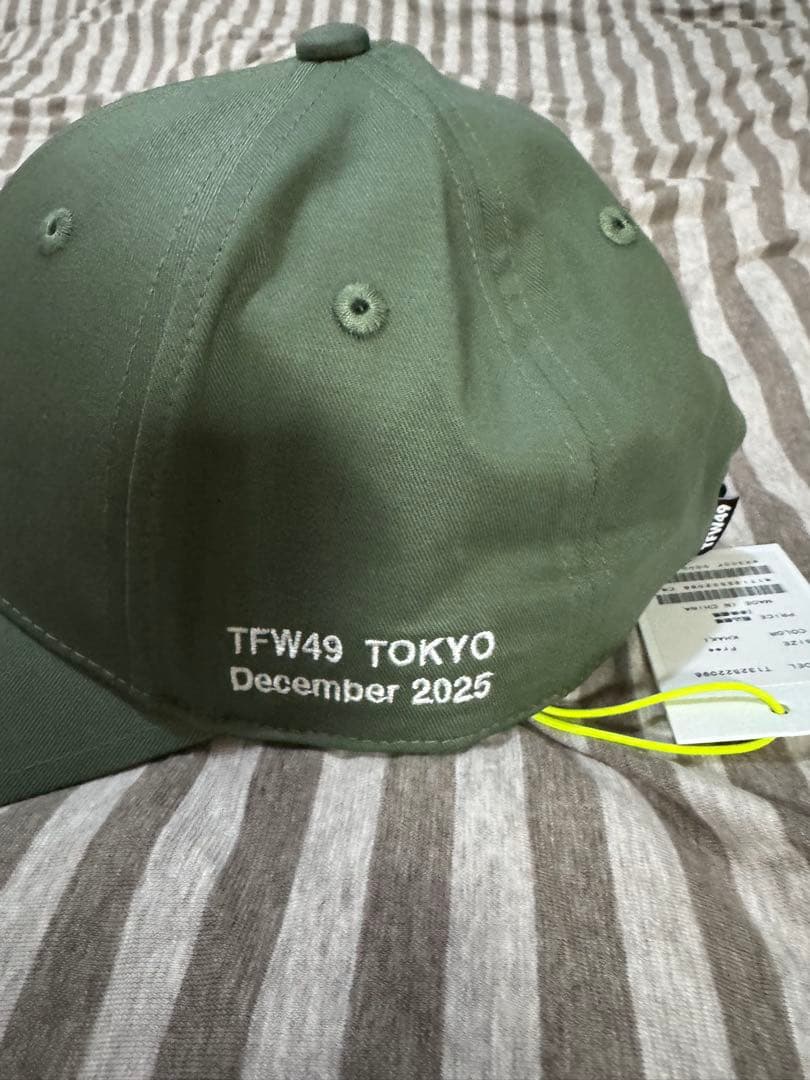 【新品未使用】TFW49 キャップ 2025年コンペ 限定品 フリーサイズ