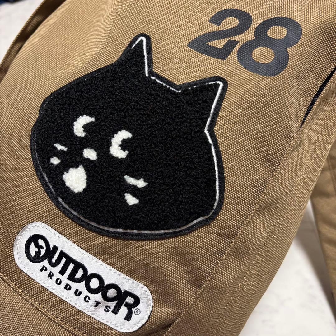 未使用級 にゃー リュック OUTDOOR PRODUCTS 28 猫 ワッペン