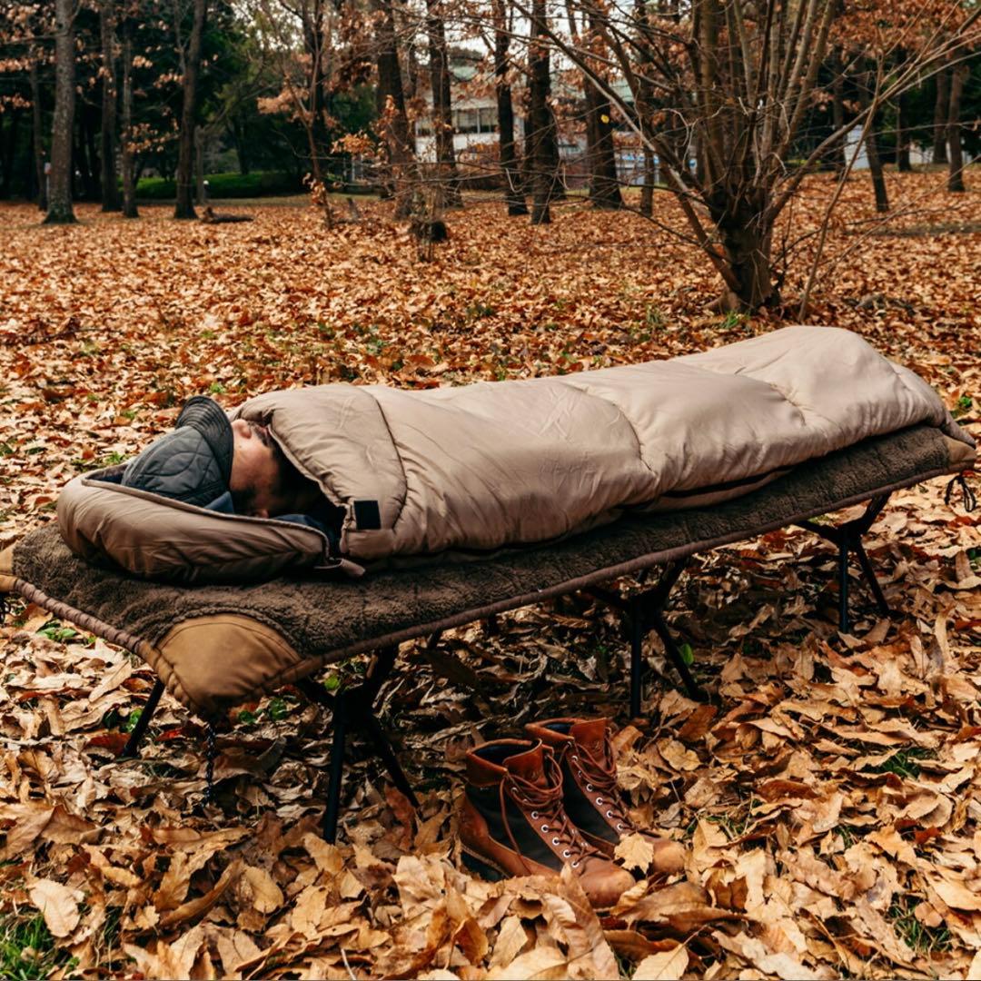 【未開封】 HOTELCAMPS 元値13,800円 寝袋 シュラフ ベージュ