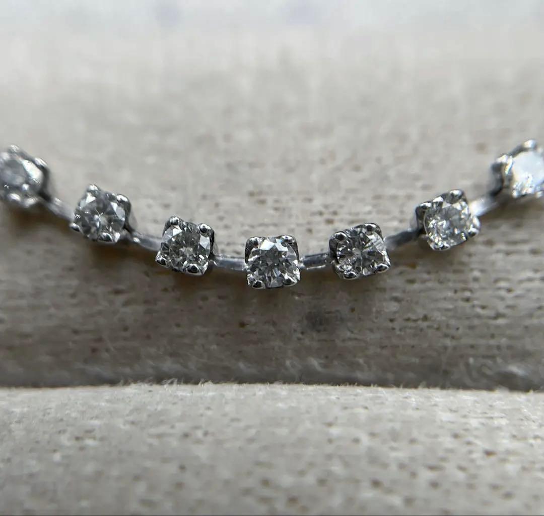 専用JA152★高級 ダイヤモンド1.1ct プラチナ ラインブレスレット