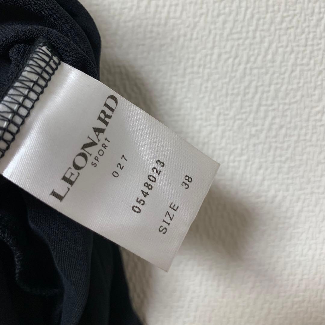 【美品】レオナール　スポーツ　LEONARD SPORT カットソー　ゴルフ
