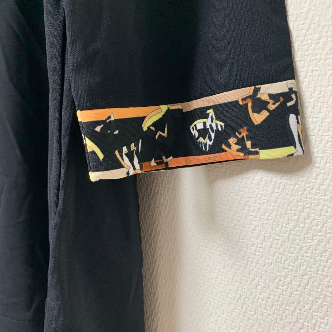 【美品】レオナール　スポーツ　LEONARD SPORT カットソー　ゴルフ