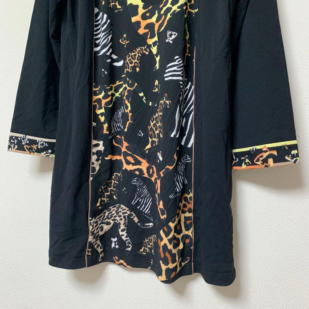 【美品】レオナール　スポーツ　LEONARD SPORT カットソー　ゴルフ