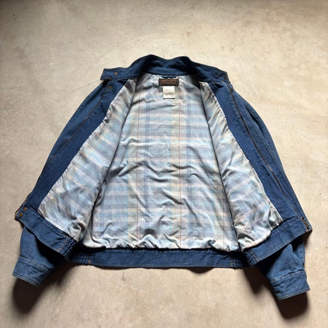 エディーバウワー　Eddie Bauer ハリトンジャケット デニム
