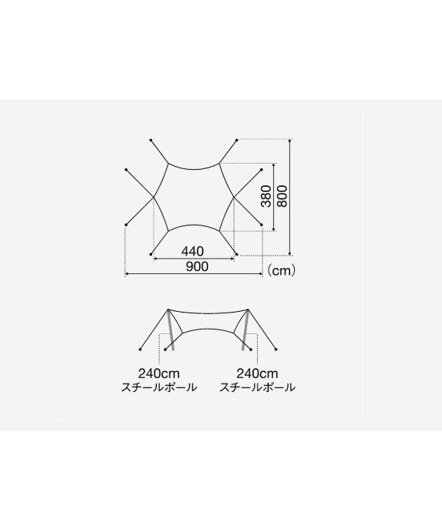 『週末限定値引き！』【美品】スノーピーク ランドネストM テントタープセット