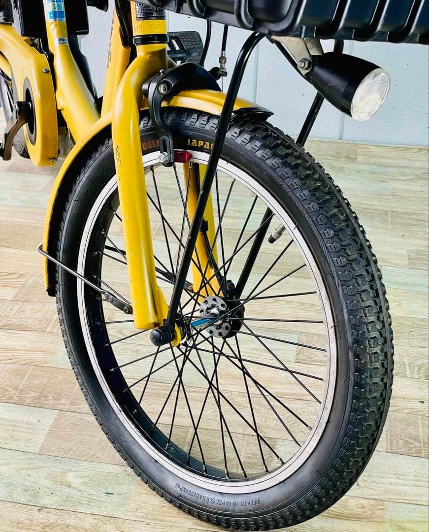 2404パナソニック16アンペア　3人乗り対応子供乗せ　電動アシスト自転車