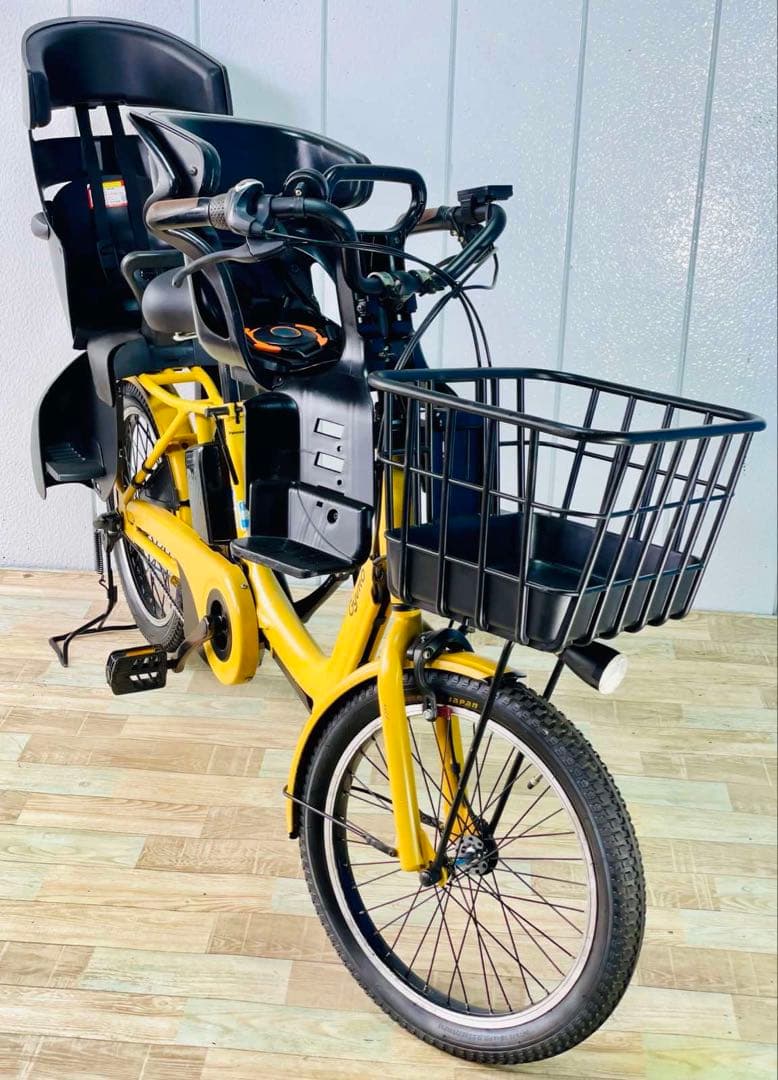 2404パナソニック16アンペア　3人乗り対応子供乗せ　電動アシスト自転車