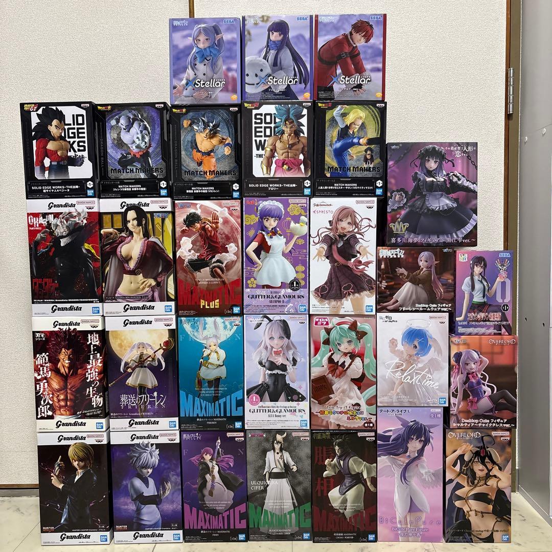 最新含む プライズ フィギュア まとめ売り 30個 - メルカリ