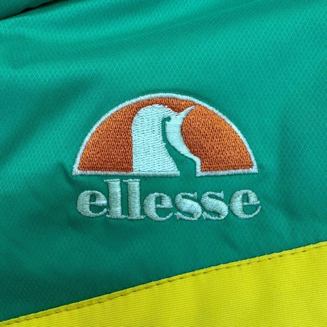 【新品未使用】ellesseエレッセ スキーウェア 160 上下セット グリーン