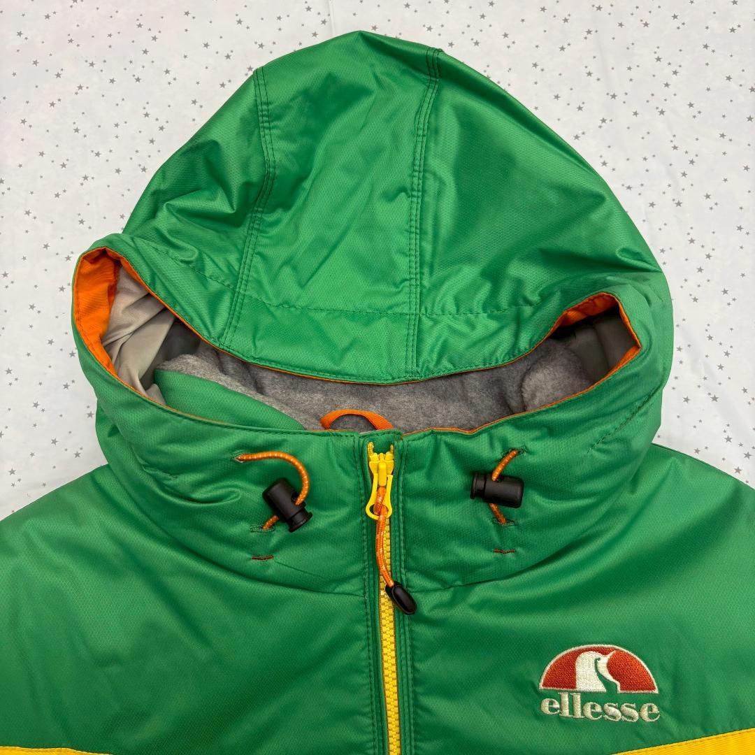 【新品未使用】ellesseエレッセ スキーウェア 160 上下セット グリーン