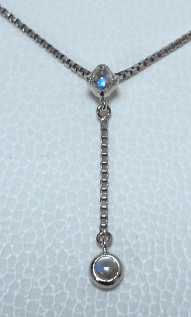 最終！Pt850 プラチナブレスレット　4℃　ブルームーン