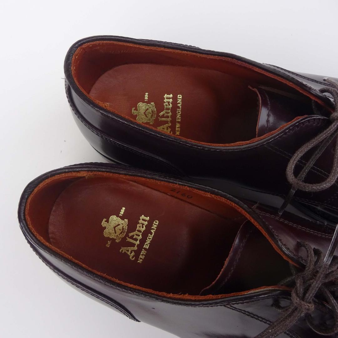 未使用 ALDEN オールデン 2160 コードバン ストレートチップ 7D - メルカリ