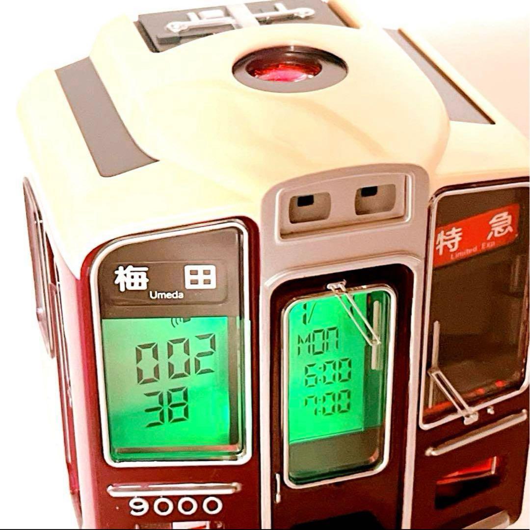 阪急電鉄 創立100周年記念目覚まし時計 目覚めルーン 阪急9000系 電車