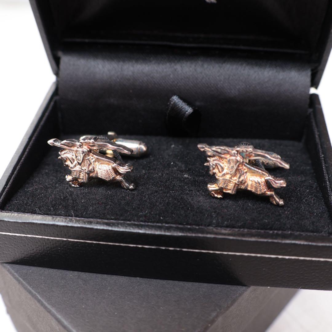 BURBERRY シルバー925 カフリンクス バーバリー ブラックレーベル