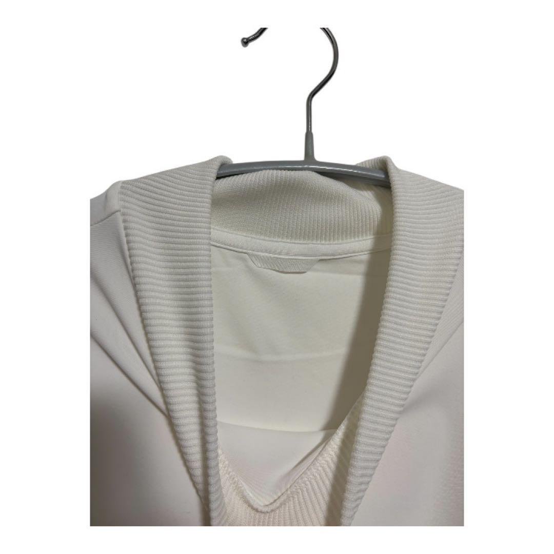 ま*ん様 TFW49 ホワイト長袖カットソー サイズM