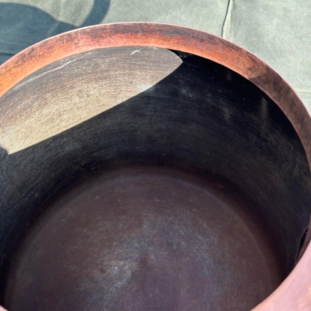 大きい　やかん　ヤカン　銅