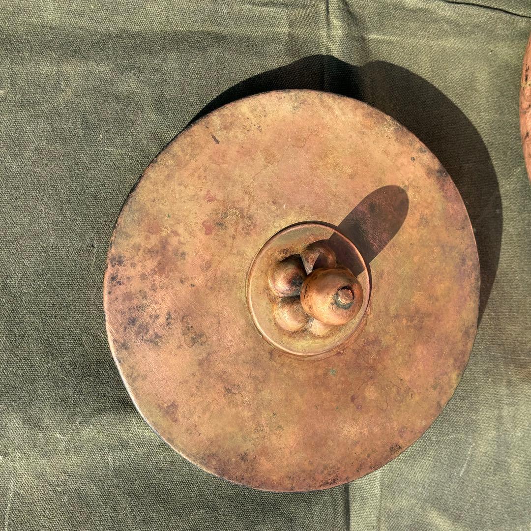 大きい　やかん　ヤカン　銅