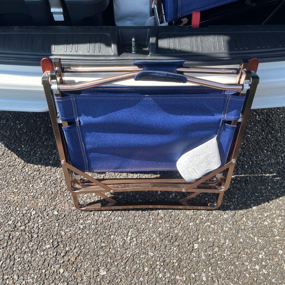 Coleman フォールディングチェア　デニム　2脚