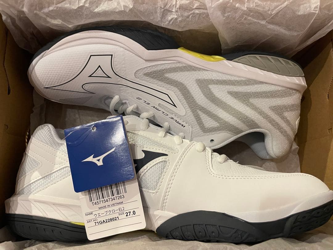 【チョコちゃん】MIZUNO ウエーブクローEL2(バドミントンシューズ)