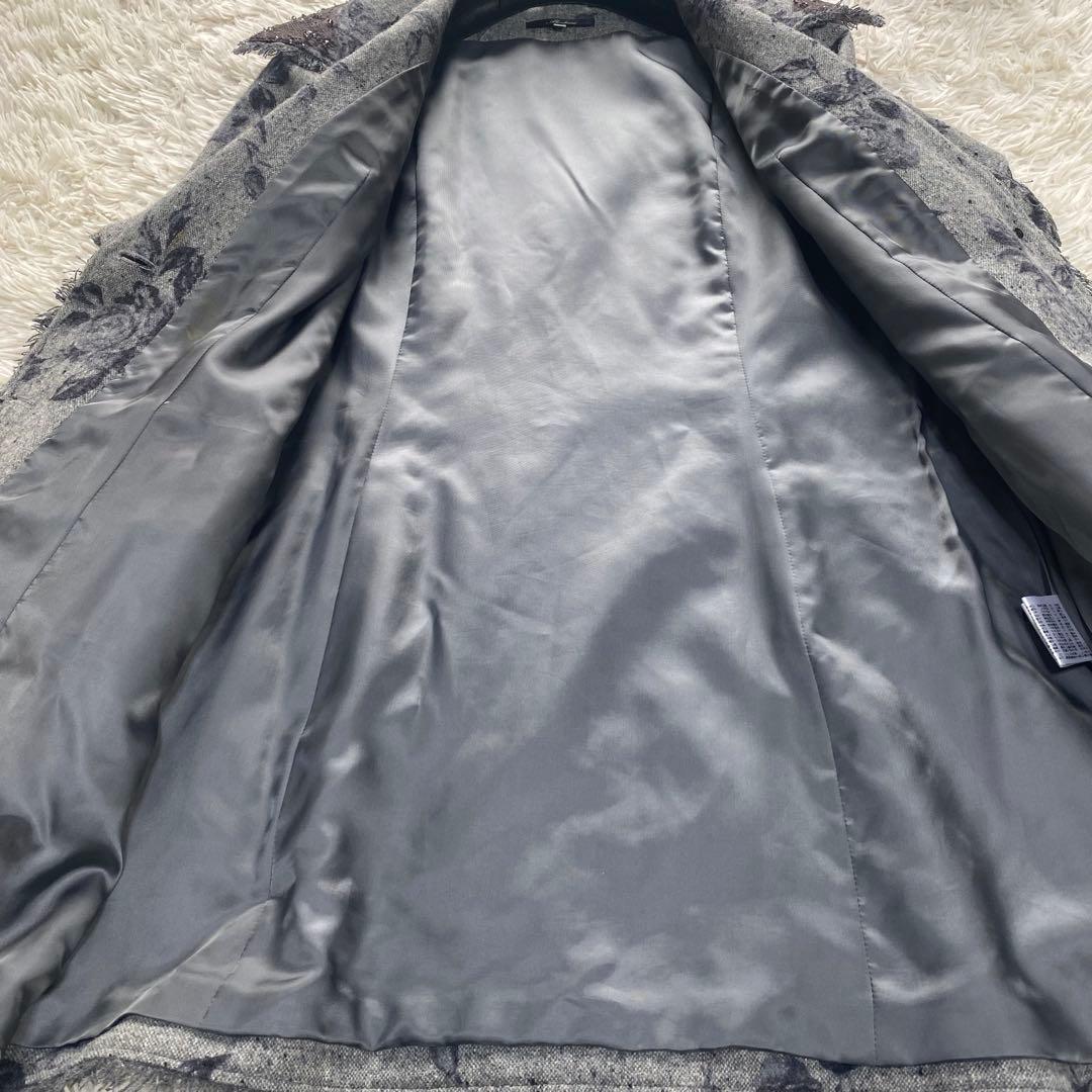 Akiakane アキアカネ バラ ローズ コート フリル レース ビジュー