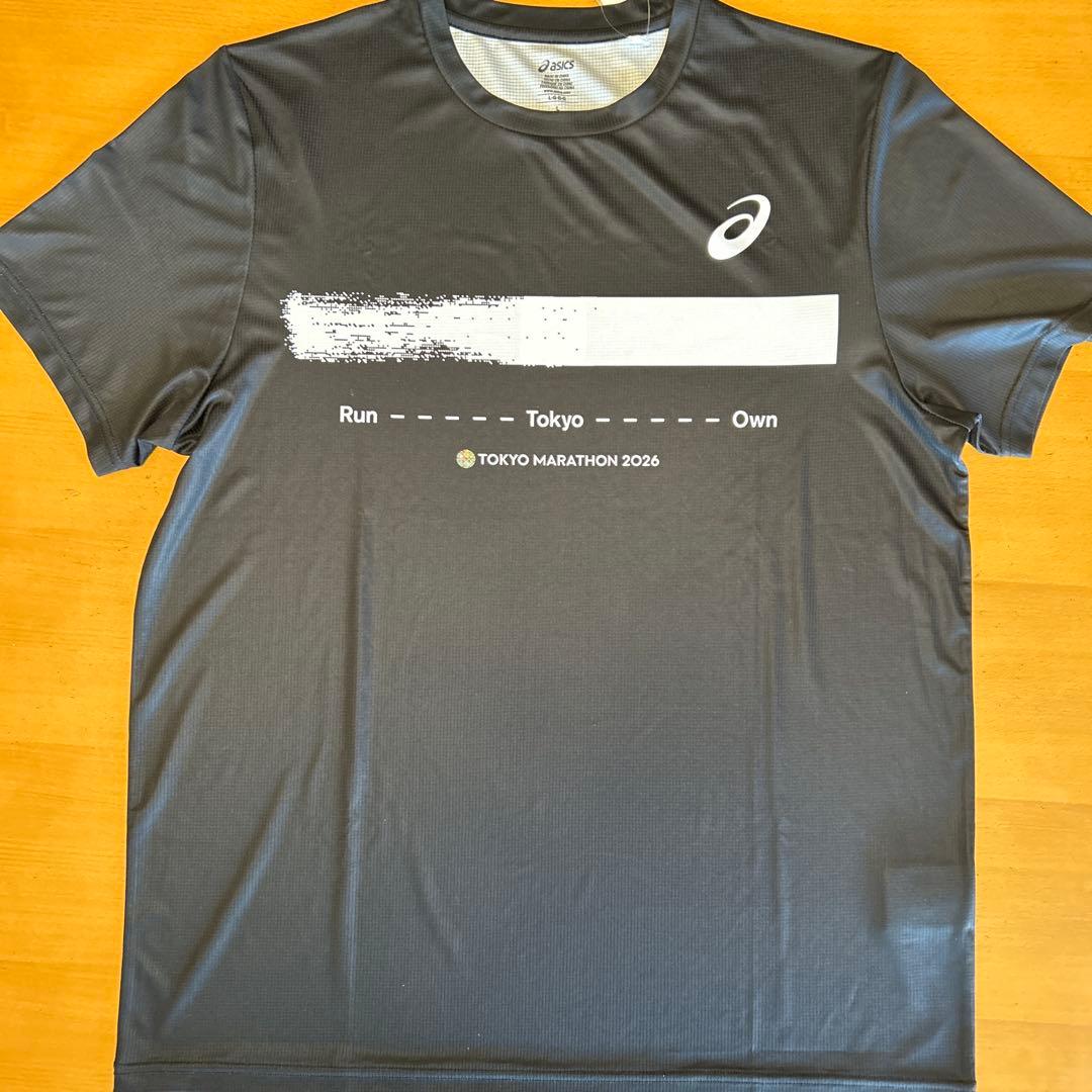 東京マラソン2026シグネチャーショートスリーブシャツ L【会員限定販売