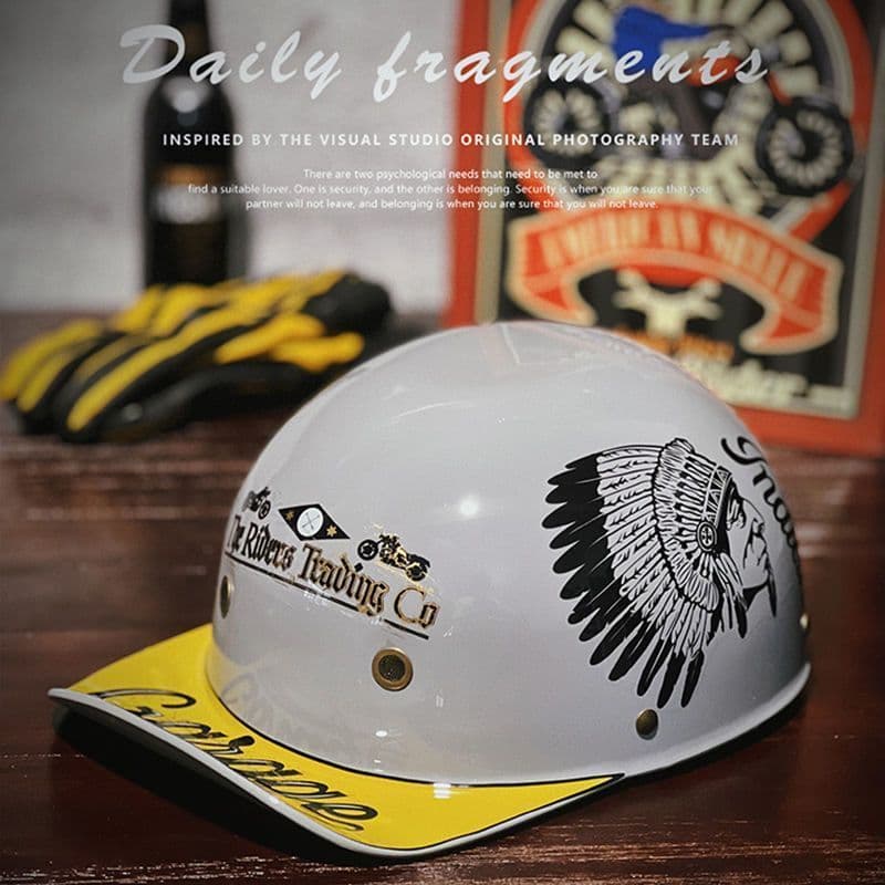 ベースボールキャップ風 半ヘル ヘルメット ニューエラ風 - メルカリ