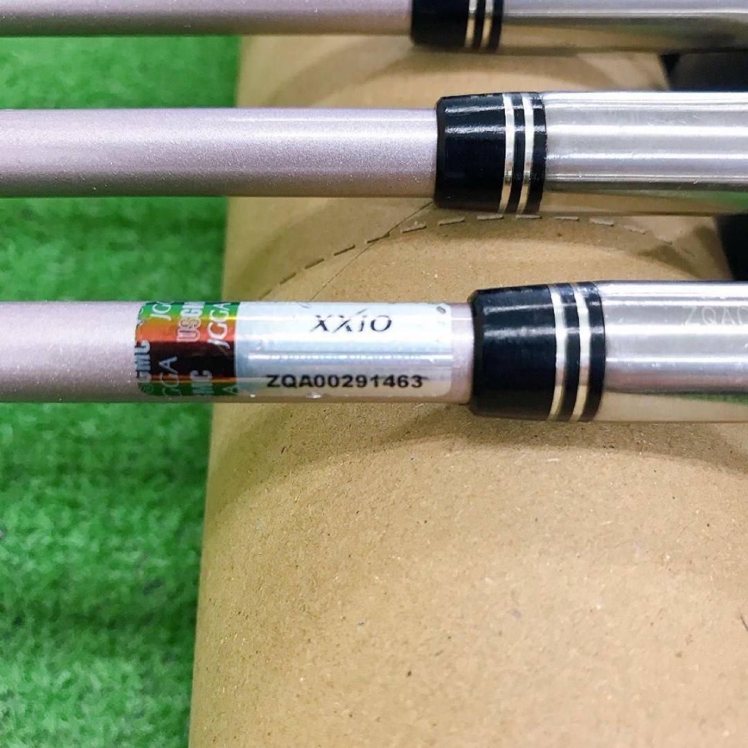 タ78☆ゼクシオナイン 5本レディースアイアンセット A MP900L ボルドー