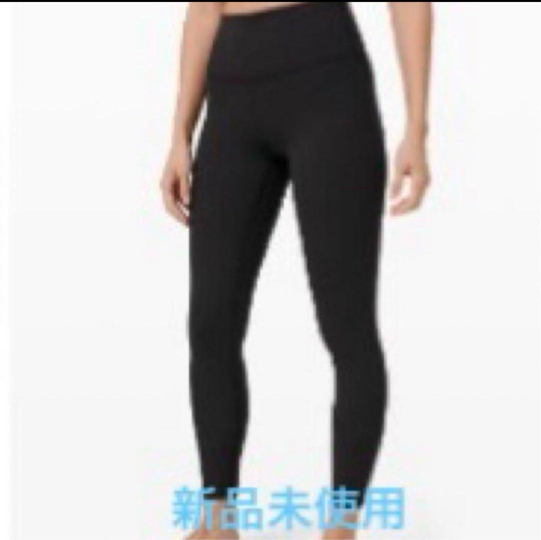 新品/洗濯のみLululemon wonder under ハイウエスト 黒xs