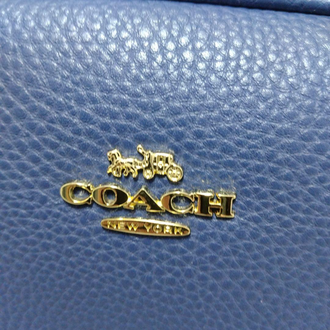 【新品未使用品】コーチ　リュックサック　バックパック ネイビー C5671