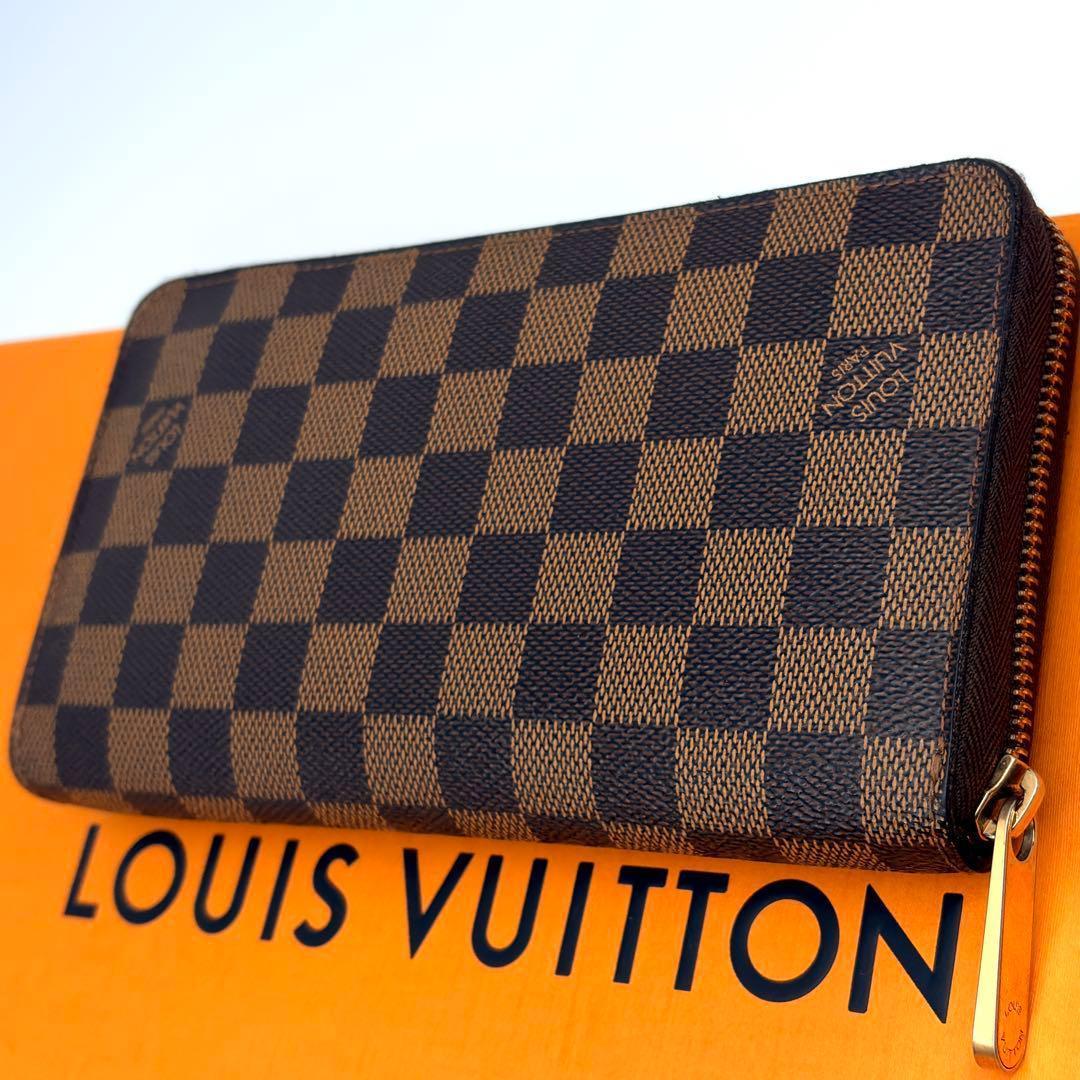 ✨最高級美品✨ダミエ　オーガナイザー　長財布　エベヌ