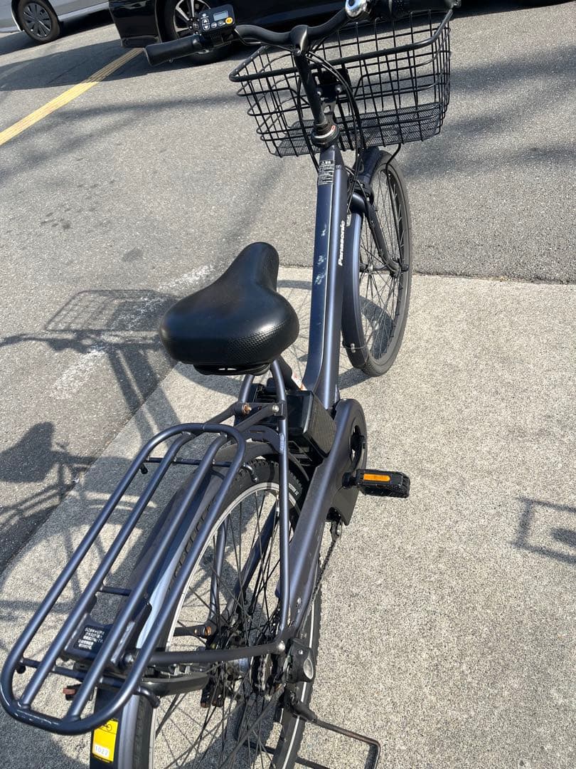 大阪市内　パナソニック　電動アシスト自転車　ネイビー　ティモ・S