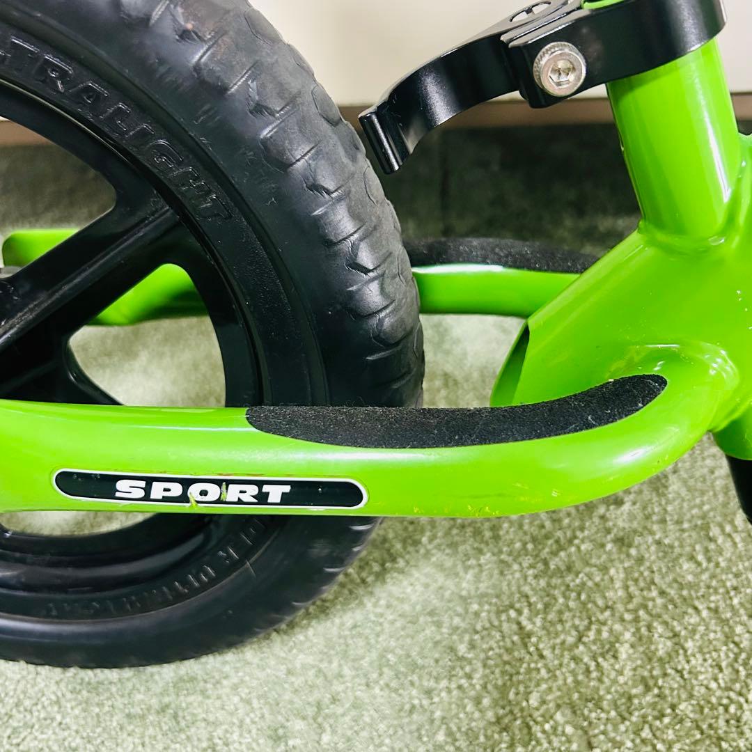 【状態良好】STRIDER スポーツ バランスバイク 12インチ グリーン