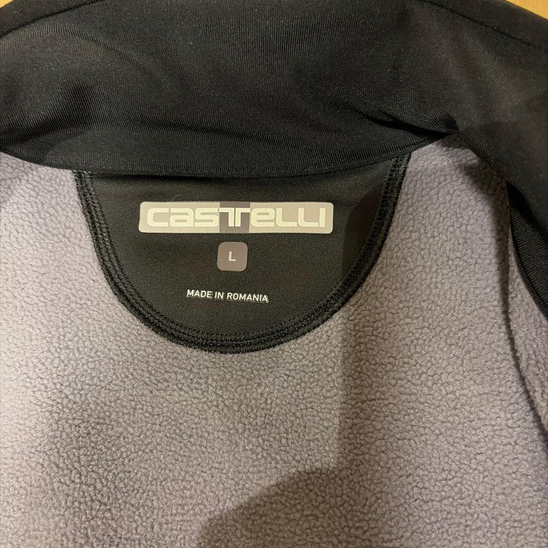 CASTELLI RADDOPPIAサイクルジャケット ブラック