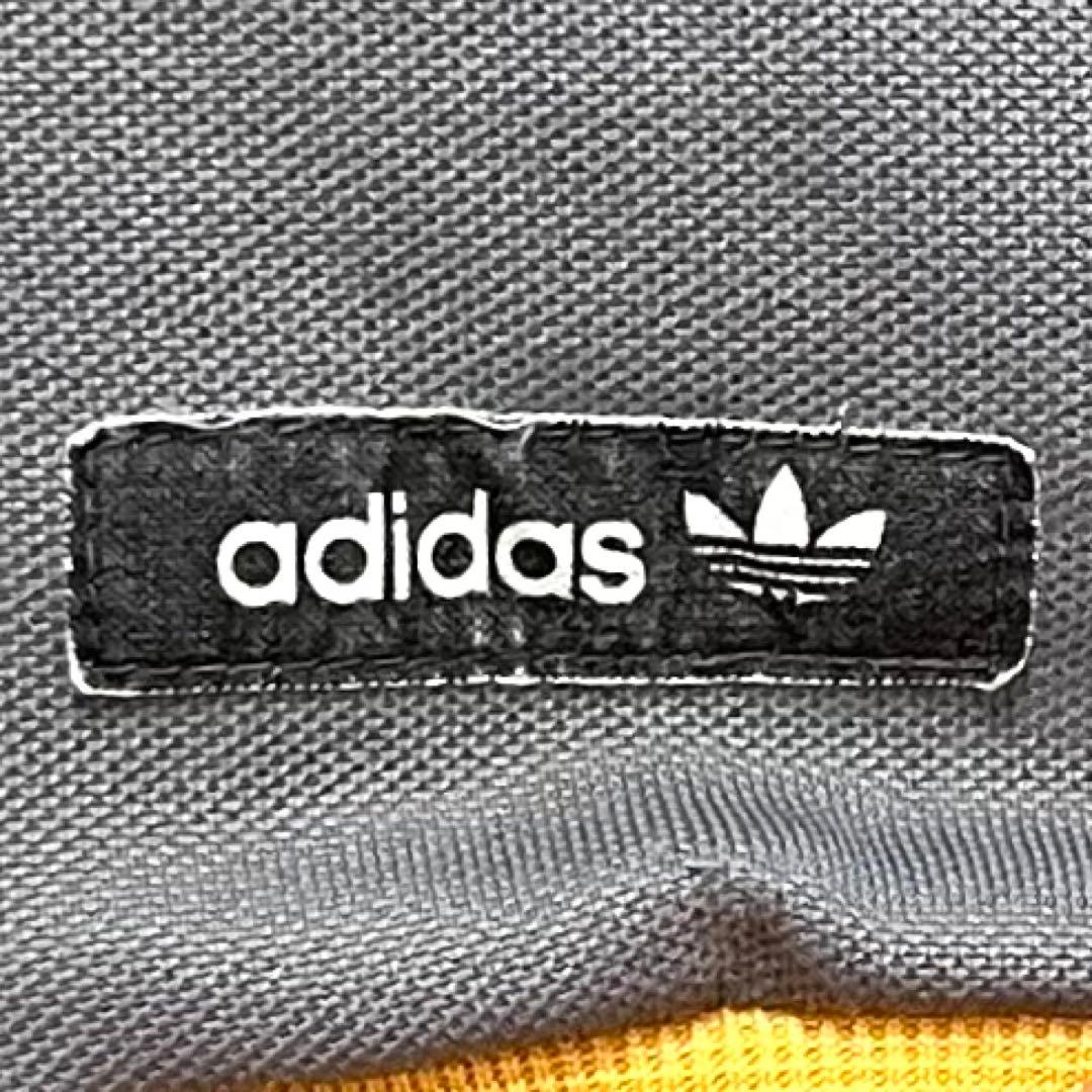 【超ビッグサイズUS2XL‼️】激レアカラー adidas ジャージ グレー 古着