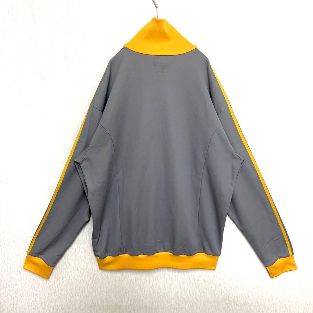【超ビッグサイズUS2XL‼️】激レアカラー adidas ジャージ グレー 古着