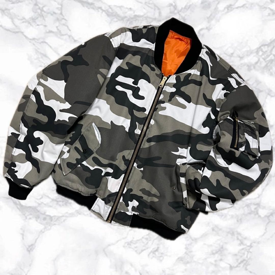 《お値下げ可能》Fostex garments アーバンカモ MA-1