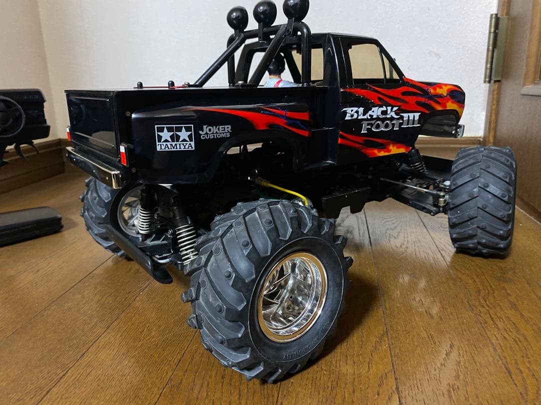 タミヤ　ブラックフットⅢ ファインスペック 2.4G メカ付　モンスタートラック